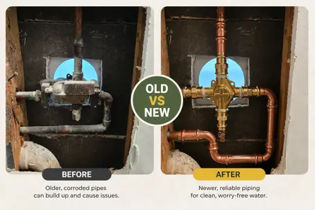 Upgraded Copper Pipes In Beavercreek Ohio