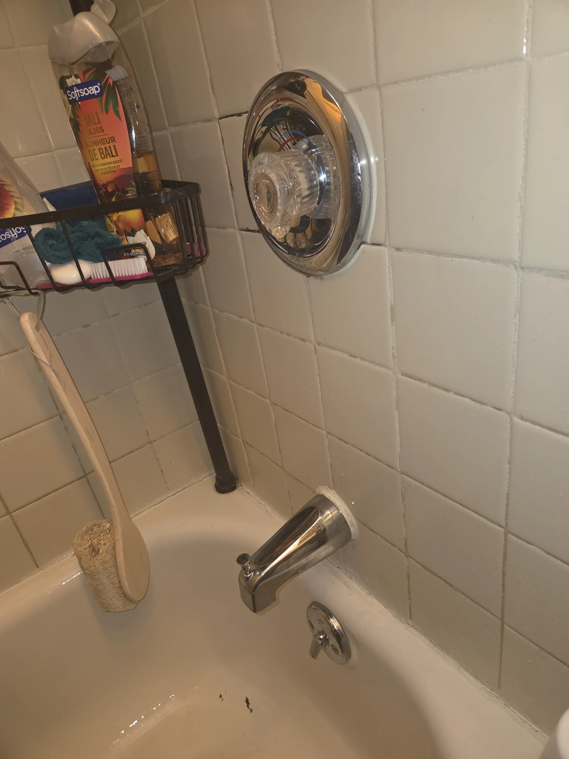 New Shower Trim inside of a Dayton Home